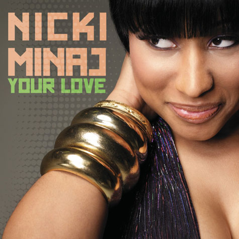 Here is the official album cover for NICKI MINAJ's second single “YOUR LOVE” 