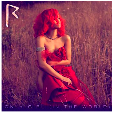 RIHANNA looks hot as always…. She is definitely rocking the red hot hair!